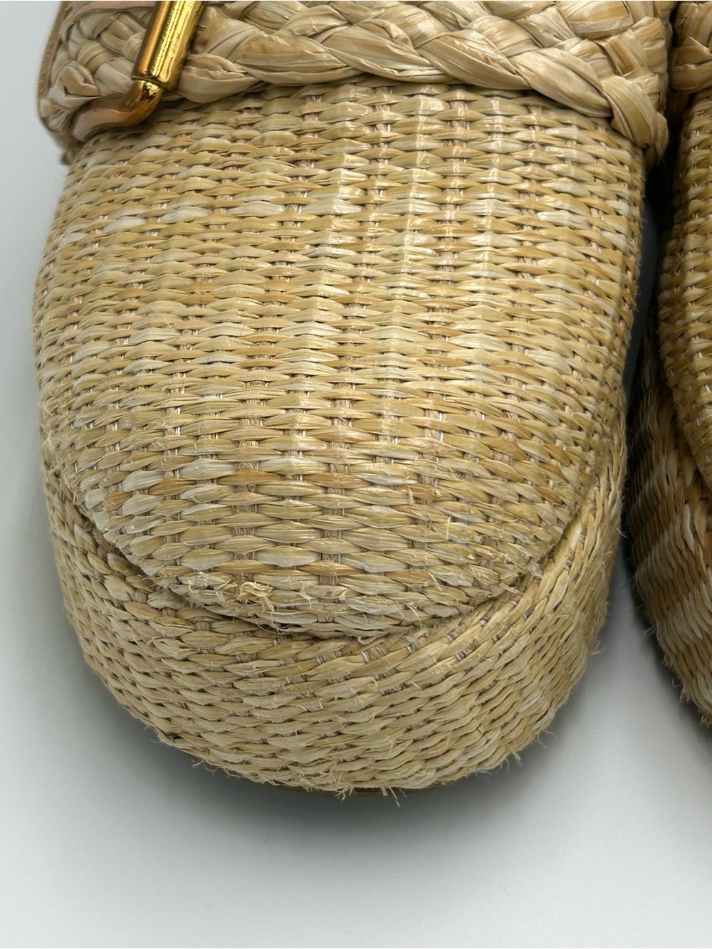 Circus By Sam Edelman Jacey Platform Raffia Clogs Shoes Size 9 Women’s - Picture 4 of 10
